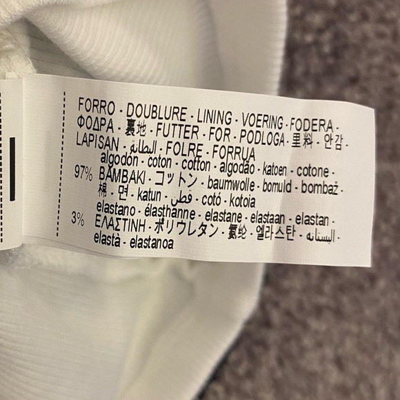 ZARA Women's Layered Top White w/ Black Metallic Sequined Mesh Size M - NWT $39 - Picture 15 of 15